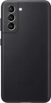 Leather Cover для Galaxy S21 черный