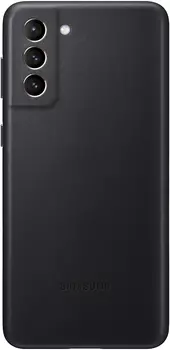 Чехол Samsung Leather Cover для Galaxy S21+ черный