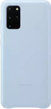 Leather Cover Galaxy S20+ голубой