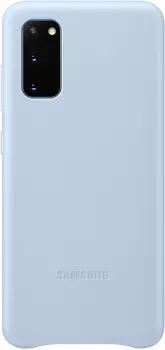 Leather Cover Galaxy S20 голубой