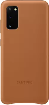 Leather Cover Galaxy S20 коричневый
