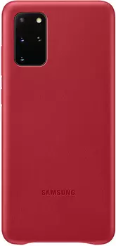 Leather Cover Galaxy S20+ красный