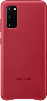 Leather Cover Galaxy S20 красный