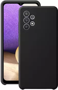 Чехол Deppa Liquid Silicone для Galaxy A32 черный