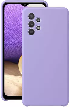 Чехол Deppa Liquid Silicone для Galaxy A32 лаванда