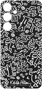 Панель для чехла Samsung Flipsuit S24+ Keith Haring Mono