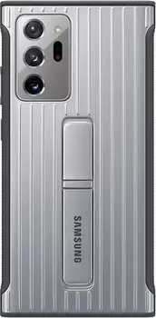 Protective Standing Cover для Galaxy Note20 Ultra серебристый