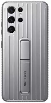 Protective Standing Cover для Galaxy S21 Ultra серый