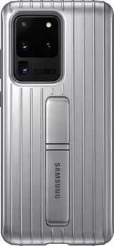 Protective Standing Cover Galaxy S20 Ultra серебристый