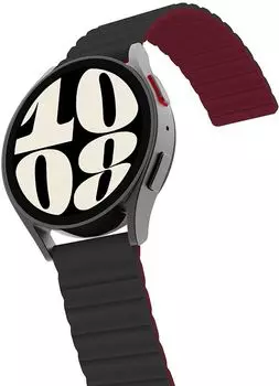 Ремешок Araree Link Strap Black для Galaxy Watch 20 мм, силикон красный