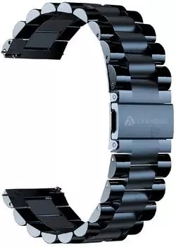 Ремешок LYAMBDA Keid для часов 20 мм темно-синий