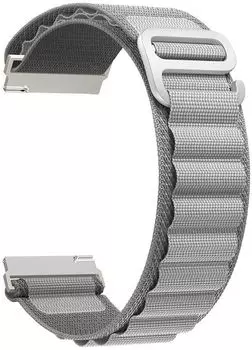 Ремешок LYAMBDA Navi для часов 20 мм серый