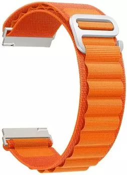 Ремешок LYAMBDA Navi для часов 22 мм оранжевый