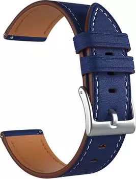 Ремешок LYAMBDA Nembus для часов 20 мм, кожа синий
