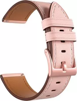 Ремешок LYAMBDA Nembus для часов 20 мм, кожа розовый