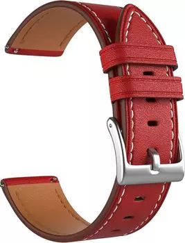 Ремешок LYAMBDA Nembus для часов 20 мм, кожа красный