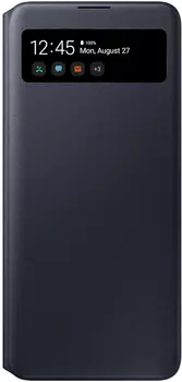 S View Wallet Cover для Galaxy A71 черный