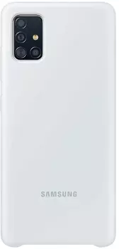 Silicone Cover для Galaxy A51 белый