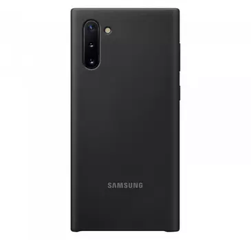 Silicone Cover для Galaxy Note10 черный