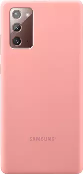 Silicone Cover для Galaxy Note20 бронзовый