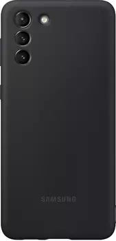Silicone Cover для Galaxy S21+ черный