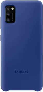 Silicone Cover Galaxy A41 синий