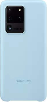 Silicone Cover Galaxy S20 Ultra голубой