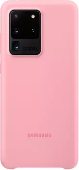 Silicone Cover Galaxy S20 Ultra розовый