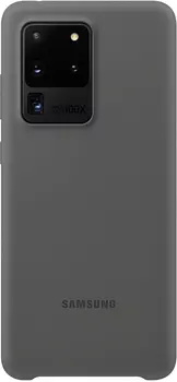 Silicone Cover Galaxy S20 Ultra серый