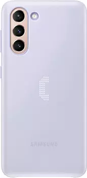 Smart LED Cover для Galaxy S21 фиолетовый