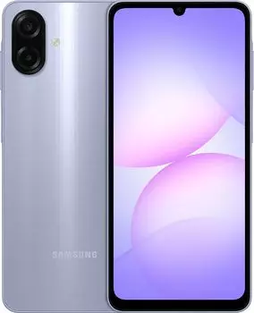 Смартфон Samsung Galaxy A07 128 ГБ фиолетовый