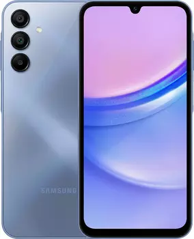 Смартфон Samsung Galaxy A15 4 ГБ/128 ГБ синий