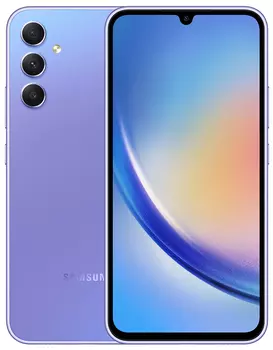 Смартфон Samsung Galaxy A34 8 ГБ/256 ГБ лавандовый