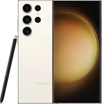 Смартфон Samsung Galaxy S23 Ultra 256 Гб бежевый