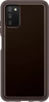 Чехол Samsung Soft Clear Cover для Galaxy A03s черный