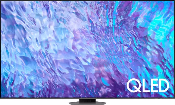Телевизор Samsung 55'' QLED 4K Q80C серебристый