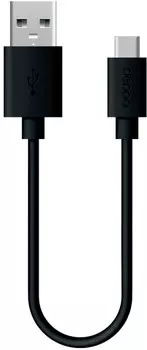 USB-A - USB-C, 1.2 м черный