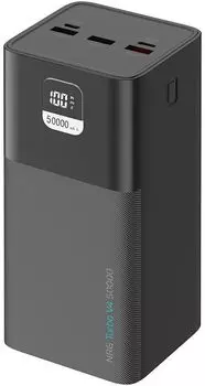 Внешний аккумулятор Deppa NRG Turbo V4 50000 mAh черный
