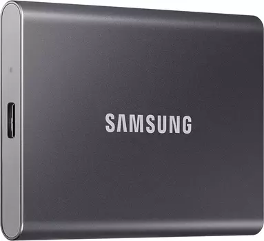 Внешний накопитель Samsung SSD USB 3.2 T7 1 ТБ серый