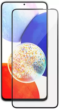 Защитное стекло VLP 2.5D для Galaxy A54 черная рамка