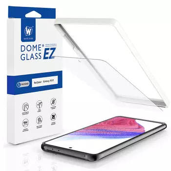 Защитное стекло Whitestone EZ для Galaxy A53 (без УФ-лампы) прозрачный