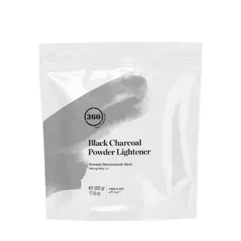 360 HAIR PROFESSIONAL Пудра обесцвечивающая для волос / Black Charcoal Powder Lightener 500 гр