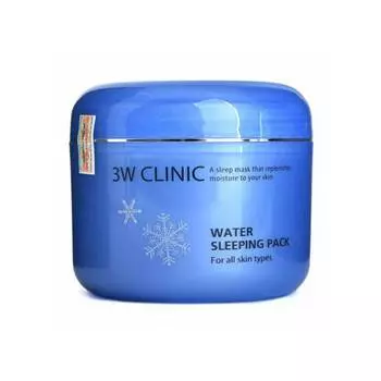 3W CLINIC Гель-маска ночная суперувлажняющая для лица / Sleeping Pack Water 100 мл