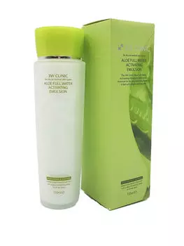 3W CLINIC Эмульсия для лица с алоэ / Aloe Full Water 150 мл