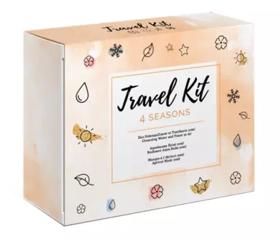 ACADEMIE Набор дорожный для лица 4 Сезона (очищающее средство 50 мл, дневной крем 20 мл, маска 20 мл) Travel Kit 4 Seasons