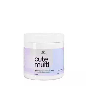 ADRICOCO Маска реанимирующая для волос с гиалуроновой кислотой и коллагеном / ADRICOCO CUTE MULTI 500 мл