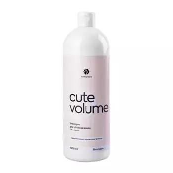 ADRICOCO Шампунь для объема волос с бамбуком / ADRICOCO CUTE VOLUME 1000 мл