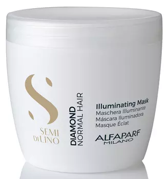 ALFAPARF MILANO Маска для нормальных волос придающая блеск / SDL D ILLUMINATING MASK 500 мл