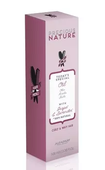ALFAPARF MILANO Масло ультралегкое для кудрявых и вьющихся волос / PRECIOUS NATURE CURLY/WAVY HAIR LIGHT OIL 100 мл