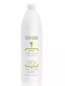 ALFAPARF MILANO Шампунь для длинных и прямых волос / PRECIOUS NATURE LONG/STRAIGHT HAIR OIL SHAMPOO 1000 мл